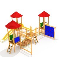 Wooden Kids Playground Model 0505A
