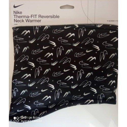 Nike Mova NK divpusējs kakla sildītājs 2.0 melns pelēks N1000655 084
