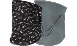 Nike Mova NK Neckwarmer 2.0 Reversible Black Grey N1000655 084