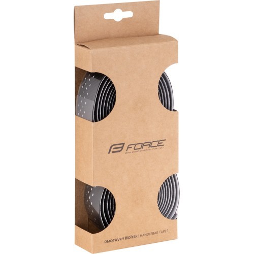 Stūres lente FORCE Control Pro (melna/balta)