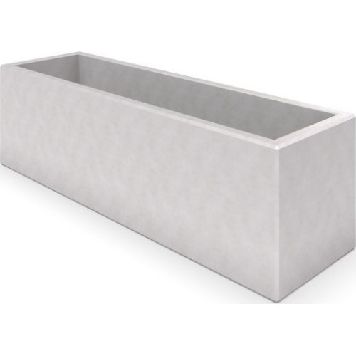 Balts betona puķu pods Inter-Play Deco 04