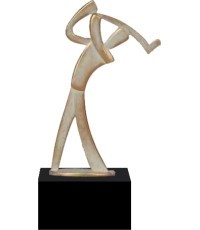 Statuete BEL445 Golfs - 20,5cm - Bronza