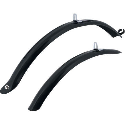Dubļusargu komplekts FORCE Sport 24-28" (plastmasa, melni)