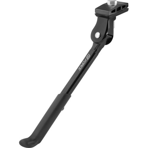 FORCE bicycle kickstand 12-20" (aluminum, black)