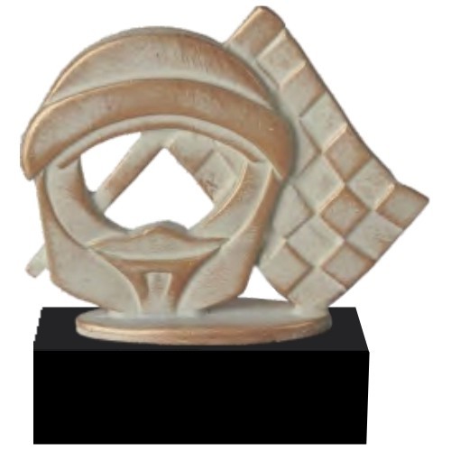 Statuette BEL476 Auto-Moto Sport - Bronza