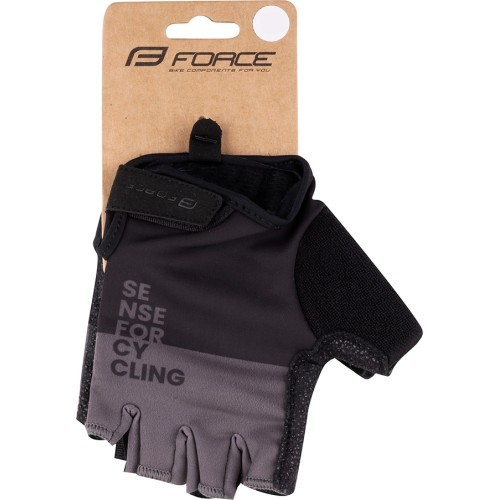 Force FINE Gloves, size S (black/grey)