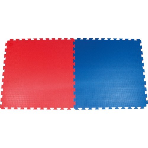 Vingrošanas tatami Yate 20, sarkans/zils, 1x1 m