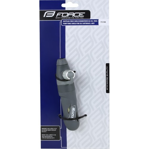 CO2 adapter and compressed air cartridge FORCE Shield