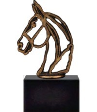 Figurine BEL562 Horse - 14cm - Bronza