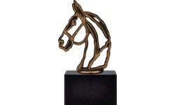 Statuete BEL562 Zirgs - 14cm - Bronza