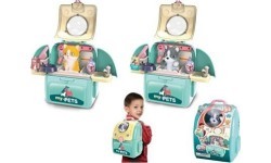 Mugursoma dzīvnieks Eddy Toys, 2 veidi, plīša