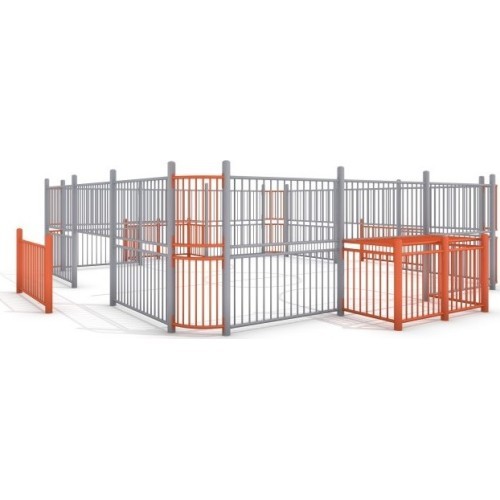 Futbola vārti Inter-Play 1 (7x7 m)