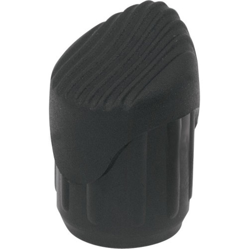 FORCE Zap handlebar end plugs, pair (black)
