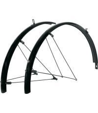 SKS Bluemels Basic 28" 45mm fender set, black