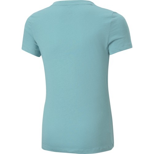 Футболка детская Puma Ess+ Logo Tee зелёная 846953 61