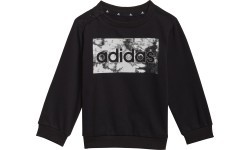 Adidas Kids' Tracksuit I Lin FT Jog Black HF1909