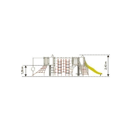 Playground Climbing Frame Inter-Play Andromeda 