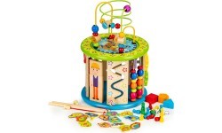 Wooden educational cube EcoToys