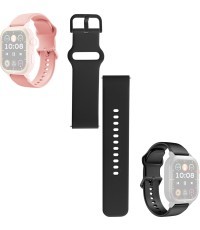 Replacement Strap for Smart Watches inSPORTline Gradana & Melagra, Black