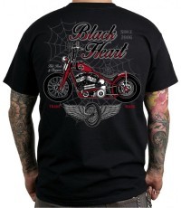 Футболка BLACK HEART Red Baron Chopper - Чёрный
