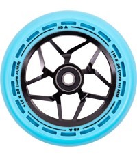 Scooter Wheels LMT L, 115mm, w/ ABEC, 9 Bearings - Black/Blue