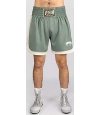 Venum Classic Boxing Shorts - Aqua Green/Ivory