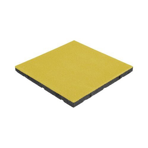 Gumijas flīze Base Standard - kvadrātveida, dzeltena