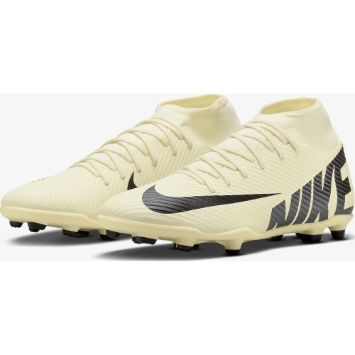 Мужские футбольные бутсы Nike Superfly 9 Club FG/MG Yellow Black DJ5961 700