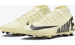 Мужские футбольные бутсы Nike Superfly 9 Club FG/MG Yellow Black DJ5961 700