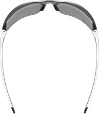 Brilles Uvex equate white matt / mirror silver