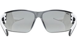 Uvex equate white matt / mirror silver glasses