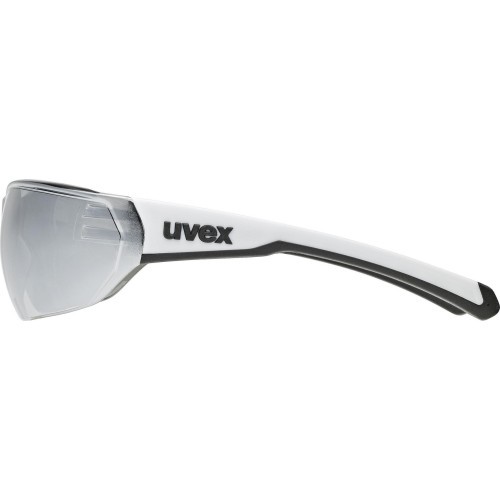 Brilles Uvex equate white matt / mirror silver