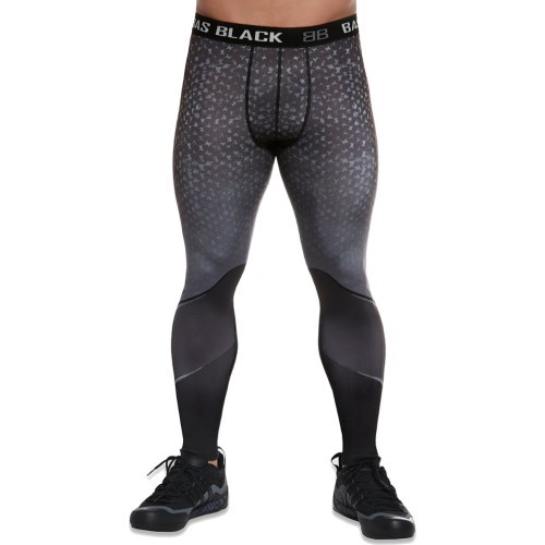 Мужские спортивные легинсы Hardmen BAS Black - Серый