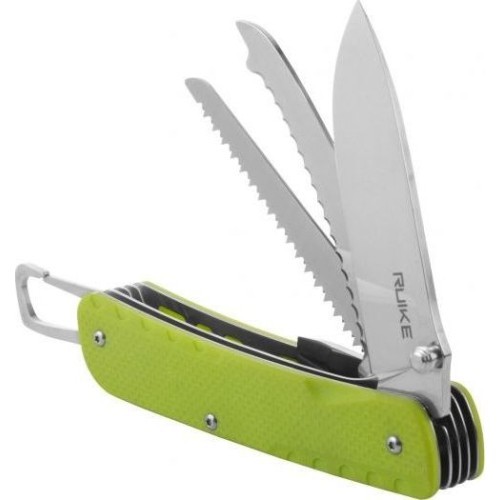 Pocket Knife Ruike LD4, Multifunctional, Green