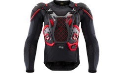 Жилет с подушкой безопасности Alpinestars Tech-Air Off-Road System, чёрно-красный