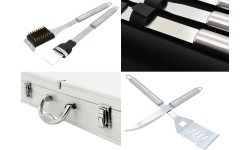 Barbecue Tools Set Cattara - 11pcs, Aluminium Case