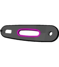 Buddy - Chain guard black/pink