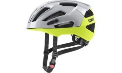 Uvex Gravel X helmet, rhino-neon yellow, 52-57 cm