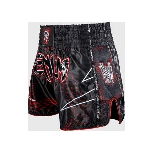 Venum Matupa Muay Thai šorti, melns/sarkans/sudraba