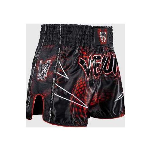 Venum Matupa Muay Thai šorti, melns/sarkans/sudraba
