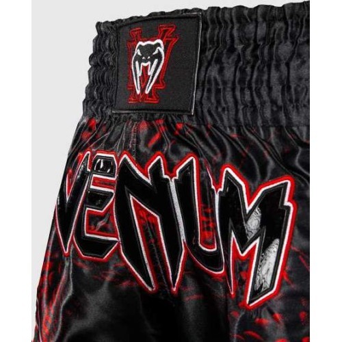 Venum Matupa Muay Thai šorti, melns/sarkans/sudraba
