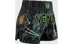 Venum Matupa Muay Thai šorti - melns/zaļš/zelts