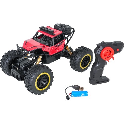 Tālvadības kāpelētājs 1:18 CLIMB POWER, sarkans