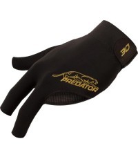 Billiard Glove, Predator Second Skin, 3-Finger, 30th anniversary, black, L&XL