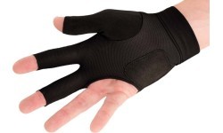 Billiard Glove, Predator Second Skin, 3-Finger, 30th anniversary, black, L&XL