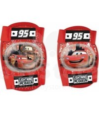 CARS kids' knee and elbow protective pads (red)