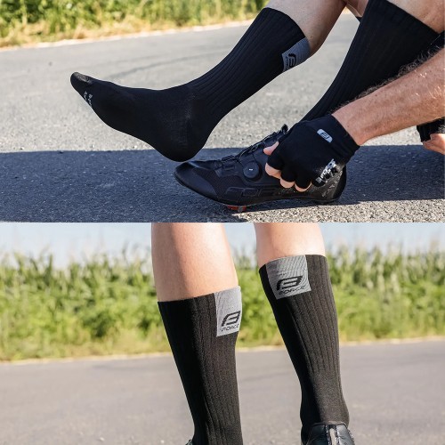FORCE Ribbon socks, size S-M (36-41), black