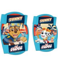 Kids' knee and elbow pads PAW PATROL, blue