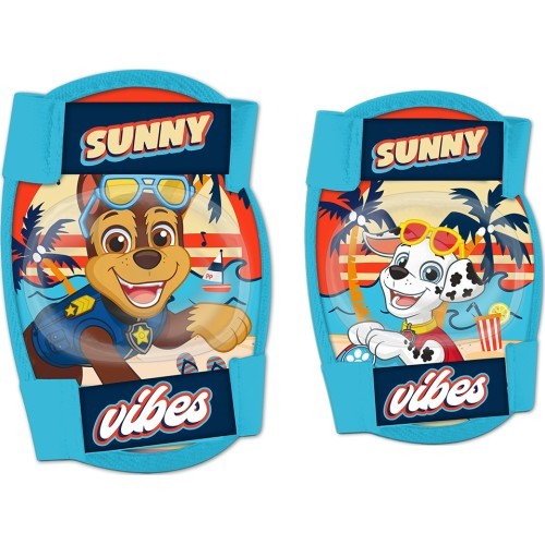 Kids' knee and elbow pads PAW PATROL, blue