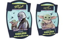 Bērnu ceļgalu un elkoņu aizsargi STAR WARS MANDALORIAN